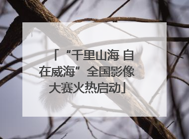 “千里山海 自在威海”全国影像大赛火热启动