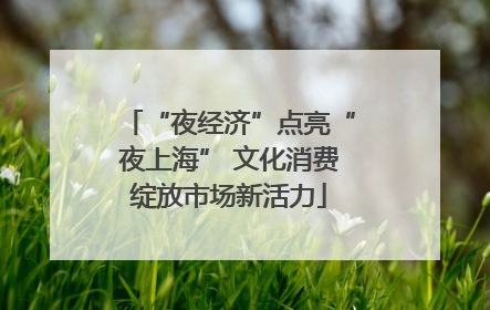 “夜经济”点亮“夜上海” 文化消费绽放市场新活力