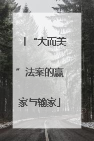 “大而美”法案的赢家与输家