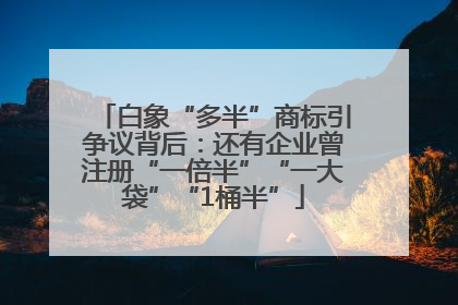 白象“多半”商标引争议背后：还有企业曾注册“一倍半”“一大袋”“1桶半”