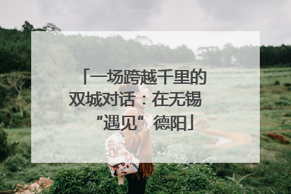 一场跨越千里的双城对话：在无锡“遇见”德阳
