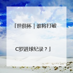 世俱杯｜谁将打破C罗进球纪录？