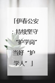 伊春公安：持续坚守“护学岗” 当好“护学人”
