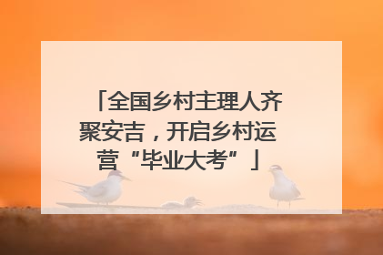 全国乡村主理人齐聚安吉，开启乡村运营“毕业大考”