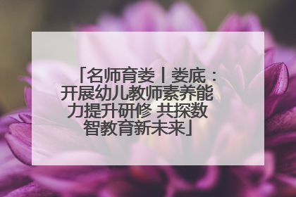 名师育娄丨娄底：开展幼儿教师素养能力提升研修 共探数智教育新未来