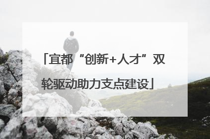 宜都“创新+人才”双轮驱动助力支点建设