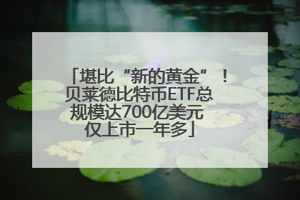 堪比“新的黄金”！贝莱德比特币ETF总规模达700亿美元 仅上市一年多