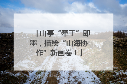 山亭“牵手”即墨，描绘“山海协作”新画卷！