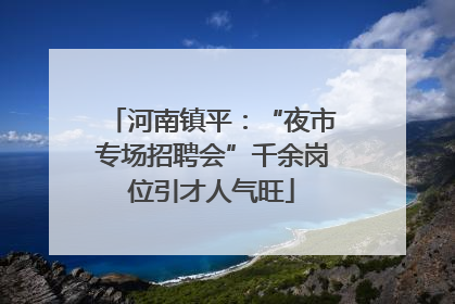 河南镇平：“夜市专场招聘会”千余岗位引才人气旺