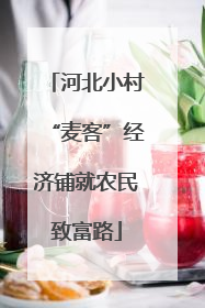 河北小村“麦客”经济铺就农民致富路