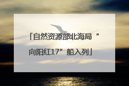 自然资源部北海局“向阳红17”船入列