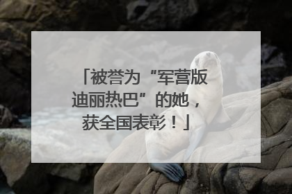 被誉为“军营版迪丽热巴”的她，获全国表彰！