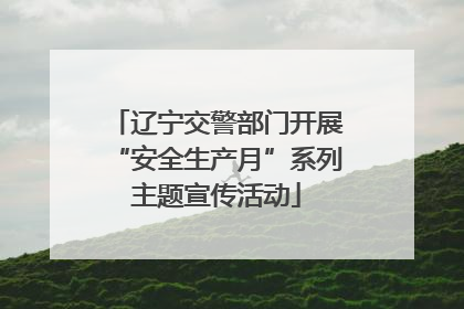 辽宁交警部门开展“安全生产月”系列主题宣传活动