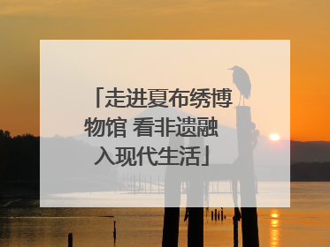 走进夏布绣博物馆 看非遗融入现代生活