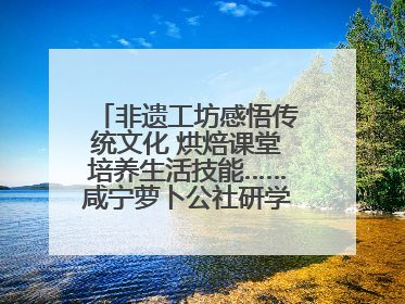非遗工坊感悟传统文化 烘焙课堂培养生活技能……咸宁萝卜公社研学工坊街焕新迎“双节”