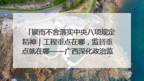 锲而不舍落实中央八项规定精神｜工程重点在哪，监督重点就在哪——广西深化政治监督护航平陆运河建设
