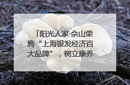 阳光人家·佘山荣膺“上海银发经济百大品牌”，树立康养行业新标杆