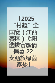 2025“村超”全国赛（江西赛区）弋阳选拔赛燃情揭幕 22支劲旅绿茵逐梦